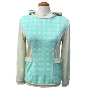 Upcycled Hoodie Vintage Fabric One of a Kind Pullover Hoody MungoCrafts